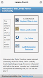 Mobile Screenshot of laredoranchhoa.com